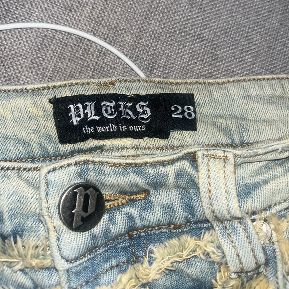 POLITICS JEANS ( THRASHED YELLOW) - Picture 3 of 5